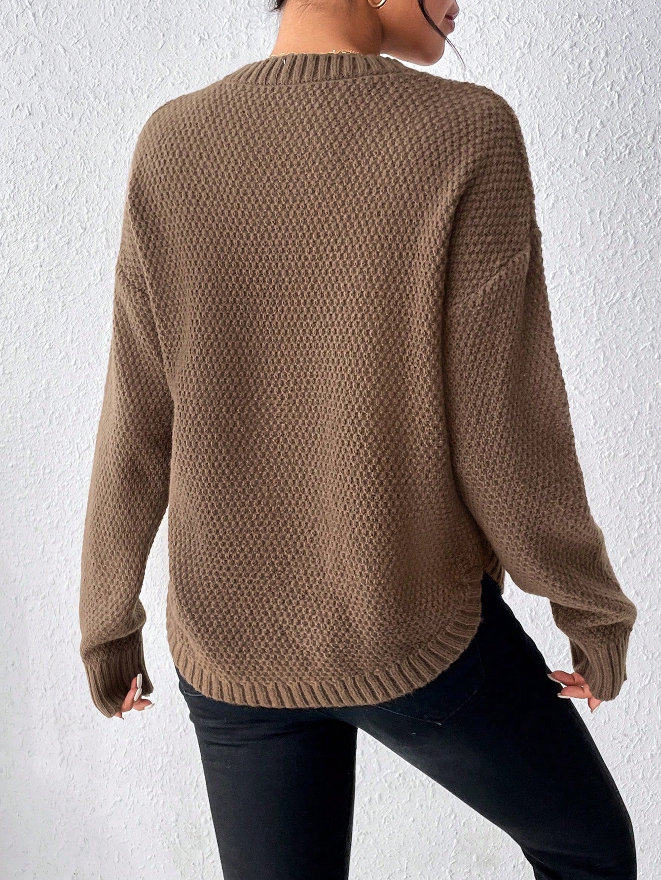 Suéter Com Texturas