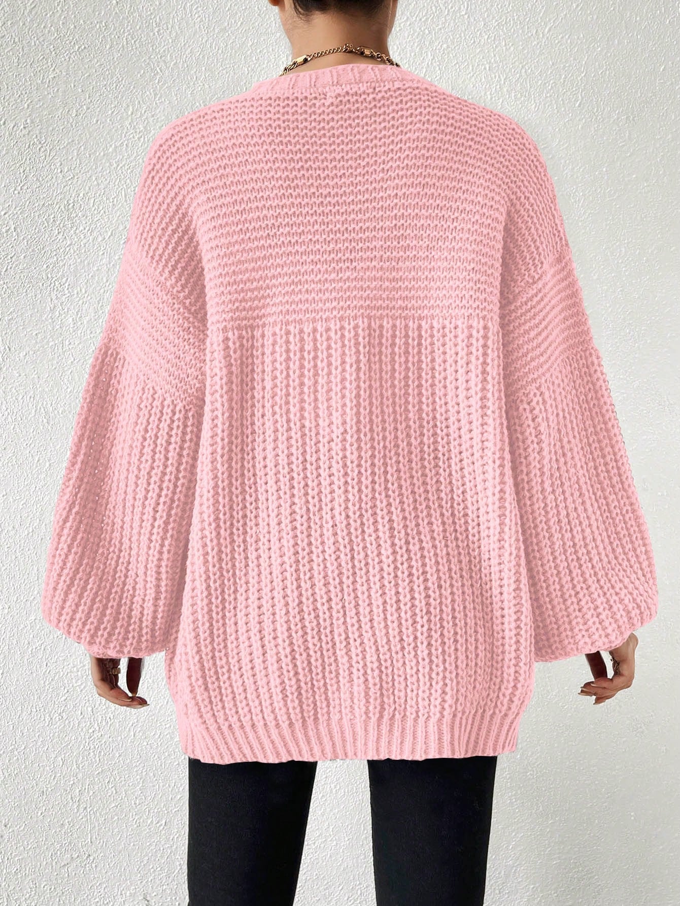 Cardigan Tricot Manga Princesa